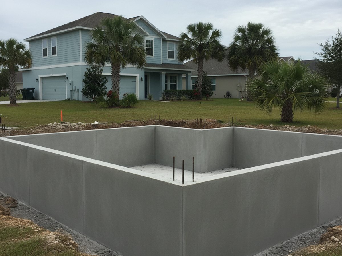 Concrete Steps & Porches completed by PFL Concrete Co. in New Smyrna Beach, FL