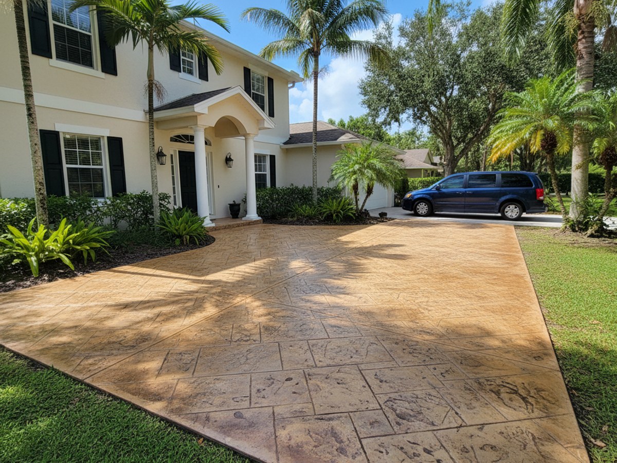 Sidewalks & Walkways completed by PFL Concrete Co. in Ormond Beach, FL